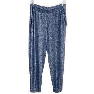 Soft Surroundings Joggers Women's Grey Heather Knit Side Pockets Ultra Soft XL